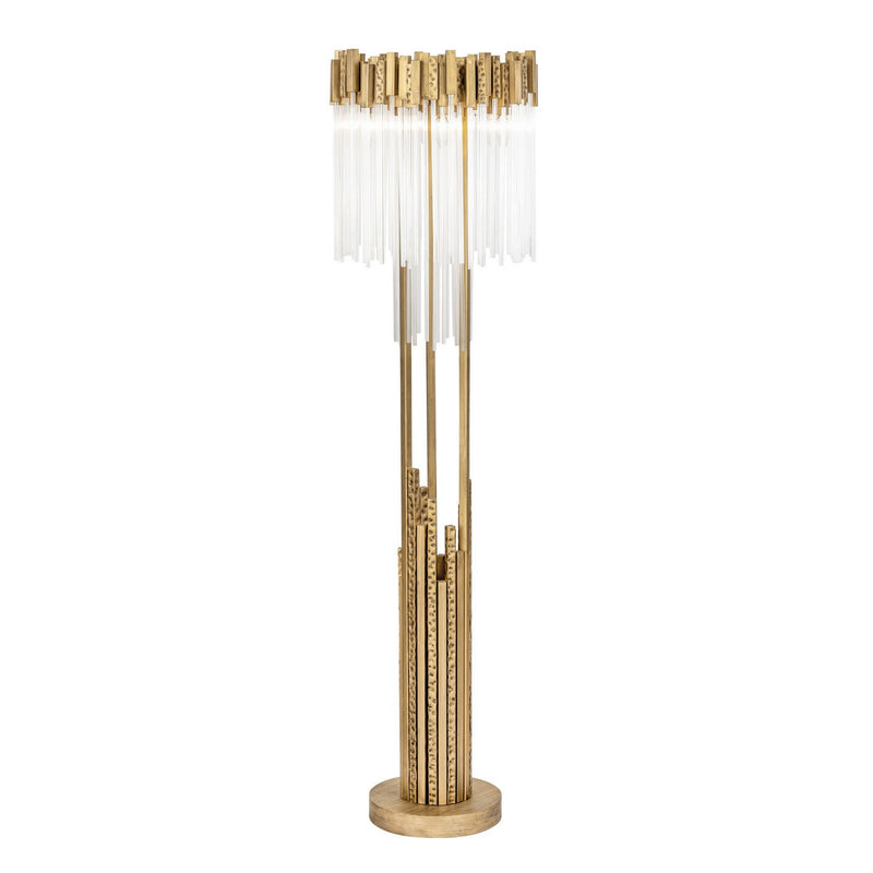 Six Light Floor Lamp<br /><span style="color:#4AB0CE;">Entrega: 4-10 dias en USA</span><br /><span style="color:#4AB0CE;font-size:60%;">PREGUNTE POR ENTREGA EN PANAMA</span><br />Collection: Matrix<br />Finish: Havana Gold