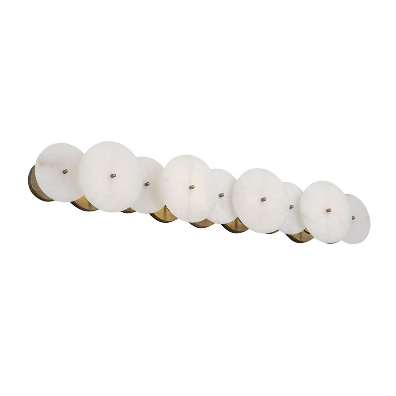 Four Light Bath<br /><span style="color:#4AB0CE;">Entrega: 7-8 semanas en USA</span><br /><span style="color:#4AB0CE;font-size:60%;">PREGUNTE POR ENTREGA EN PANAMA</span><br />Collection: Cosmos<br />Finish: Havana Gold