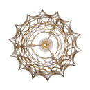 One Light Pendant<br /><span style="color:#4AB0CE;">Entrega: 4-10 dias en USA</span><br /><span style="color:#4AB0CE;font-size:60%;">PREGUNTE POR ENTREGA EN PANAMA</span><br />Collection: Swoon<br />Finish: Antique Gold/Gold Dust