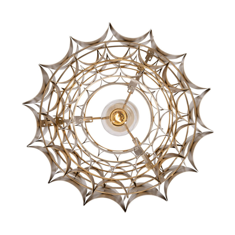 One Light Pendant<br /><span style="color:#4AB0CE;">Entrega: 4-10 dias en USA</span><br /><span style="color:#4AB0CE;font-size:60%;">PREGUNTE POR ENTREGA EN PANAMA</span><br />Collection: Swoon<br />Finish: Antique Gold/Gold Dust