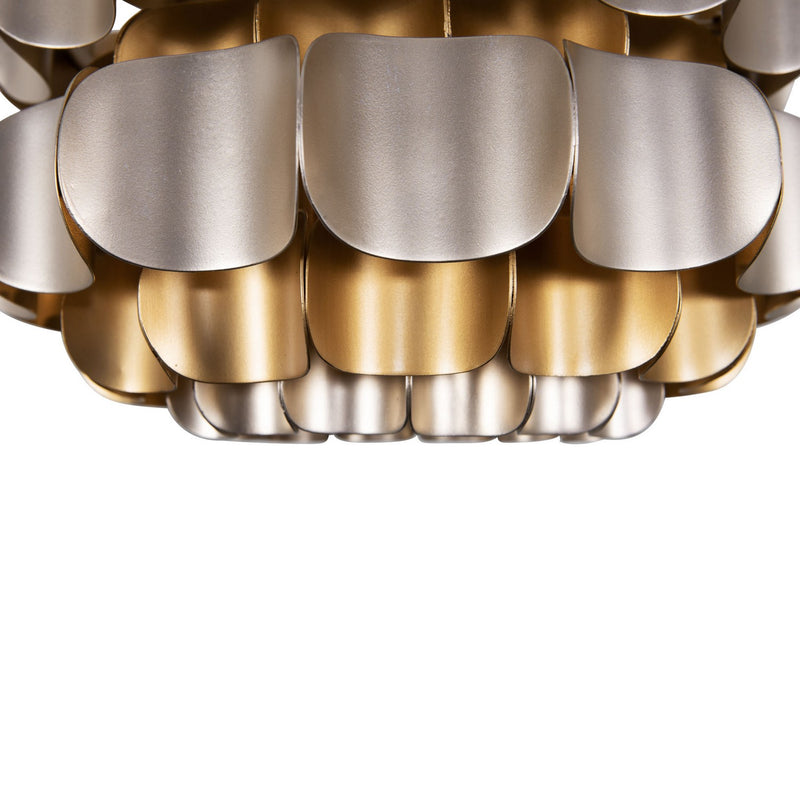 Varaluz - 382P01AGGD - One Light Pendant - Swoon - Antique Gold/Gold Dust