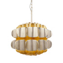 One Light Pendant<br /><span style="color:#4AB0CE;">Entrega: 4-10 dias en USA</span><br /><span style="color:#4AB0CE;font-size:60%;">PREGUNTE POR ENTREGA EN PANAMA</span><br />Collection: Swoon<br />Finish: Antique Gold/Gold Dust