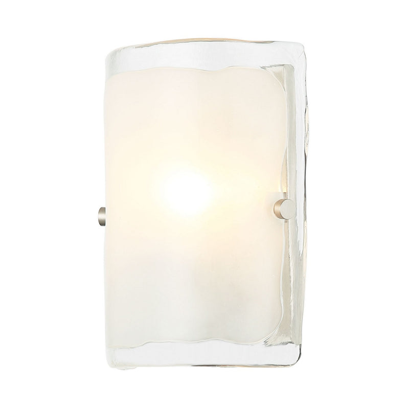 One Light Wall Sconce<br /><span style="color:#4AB0CE;">Entrega: 4-10 dias en USA</span><br /><span style="color:#4AB0CE;font-size:60%;">PREGUNTE POR ENTREGA EN PANAMA</span><br />Collection: Fairchild<br />Finish: Black/Polished Nickel/Satin Brass