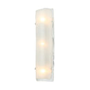 Three Light Wall Sconce<br /><span style="color:#4AB0CE;">Entrega: 4-10 dias en USA</span><br /><span style="color:#4AB0CE;font-size:60%;">PREGUNTE POR ENTREGA EN PANAMA</span><br />Collection: Fairchild<br />Finish: Black/Polished Nickel/Satin Brass
