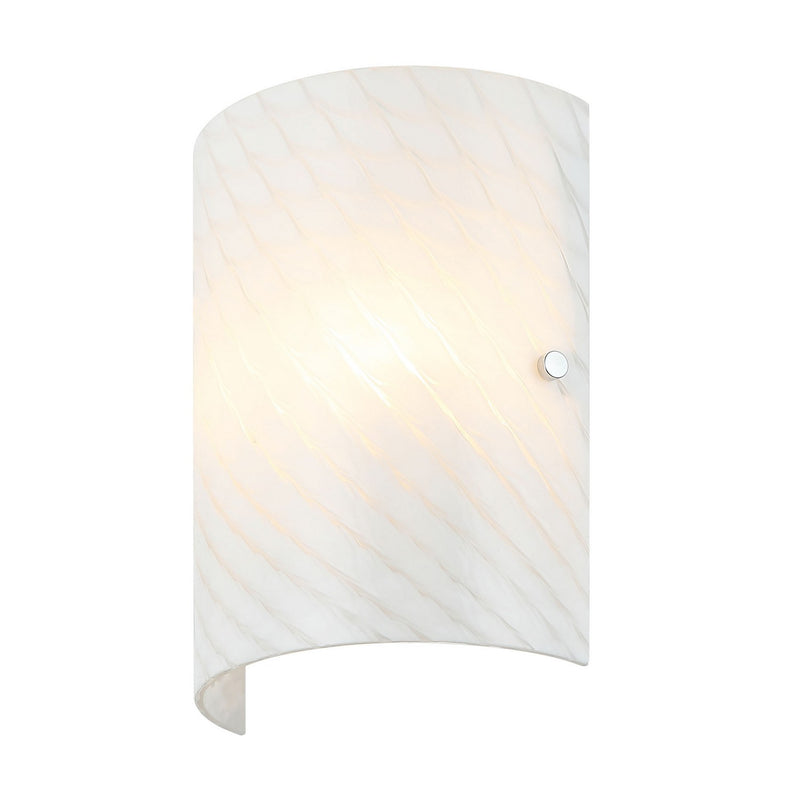 Two Light Wall Sconce<br /><span style="color:#4AB0CE;">Entrega: 4-10 dias en USA</span><br /><span style="color:#4AB0CE;font-size:60%;">PREGUNTE POR ENTREGA EN PANAMA</span><br />Collection: Swirled<br />Finish: Chrome