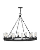 Hinkley - 29207BK - LED Chandelier - Sawyer - Black
