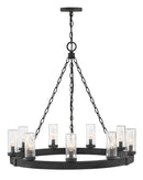Hinkley - 29208BK - LED Chandelier - Sawyer - Black