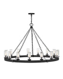 Hinkley - 29209BK - LED Chandelier - Sawyer - Black