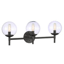 Minka-Lavery - 2793-66A - Three Light Bath Vanity - Auresa - Coal