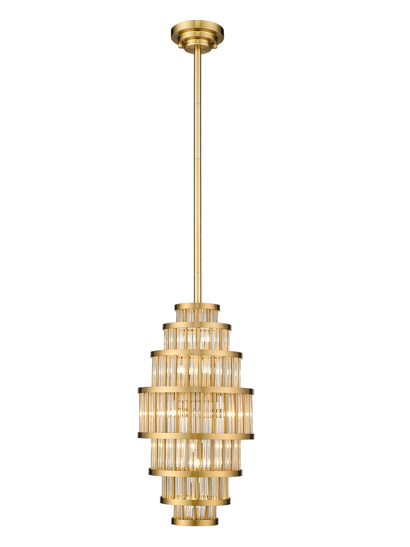 Avenue Lighting - HF1924-AB - LED Pendant - Waldorf - Aged Brass
