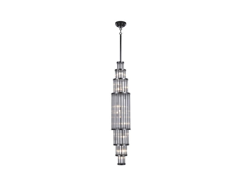 Avenue Lighting - HF1925-GM - LED Pendant - Waldorf - Polished Gunmetal