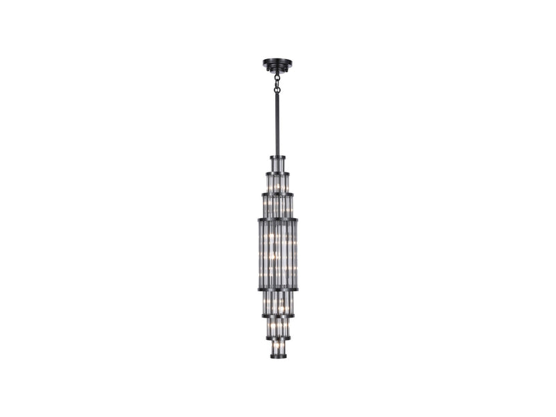 Avenue Lighting - HF1926-GM - LED Pendant - Waldorf - Polished Gunmetal