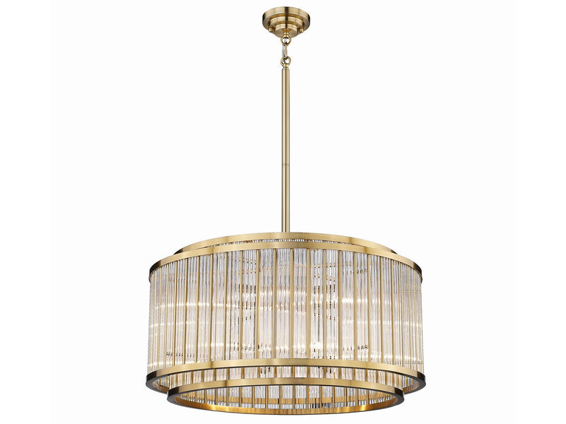 Avenue Lighting - HF1928-AB - 12 Light Chandelier - Waldorf - Aged Brass