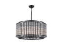 Avenue Lighting - HF1928-GM - 12 Light Chandelier - Waldorf - Polished Gunmetal