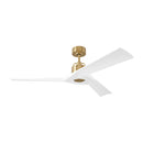 Visual Comfort Fan - 3ALMSM52BBS - 52" Ceiling Fan - Alma - Burnished Brass