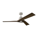 Visual Comfort Fan - 3ALMSM52BS - 52" Ceiling Fan - Alma - Brushed Steel