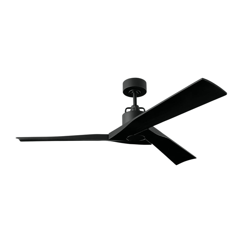 Visual Comfort Fan - 3ALMSM52MBK - 52" Ceiling Fan - Alma - Midnight Black
