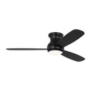 Generation Lighting - 3OBSHR52MBKD - 52" Ceiling Fan - Orbis - Midnight Black