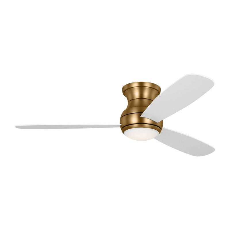 Generation Lighting - 3OBSHR52SBD - 52" Ceiling Fan - Orbis - Satin Brass