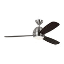 Generation Lighting - 3OBSR52BSD - 52" Ceiling Fan - Orbis - Brushed Steel