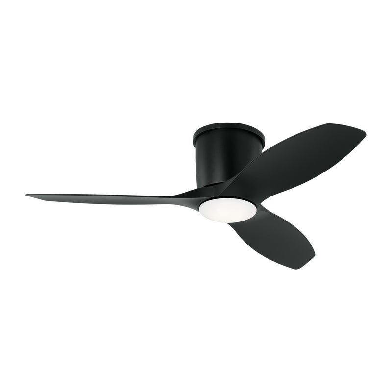 Generation Lighting - 3TTHR44MBKD - 44" Ceiling Fan - Titus - Midnight Black