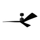 Visual Comfort Fan - 3ADR52BKBK - 52" Ceiling Fan - Adler - Matte Black
