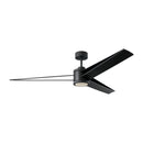 Visual Comfort Fan - 3AMR60MBKD - 60" Ceiling Fan - Armstrong - Midnight Black