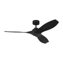 Visual Comfort Fan - 3CLNCSM52MBK - 52" Ceiling Fan - Collins - Midnight Black