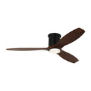 Visual Comfort Fan - 3CNHSM52MBKD - 52" Ceiling Fan - Collins - Midnight Black