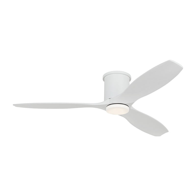 Visual Comfort Fan - 3CNHSM52RZWD - 52``Ceiling Fan - Collins 52 Smart Hugger LED - Matte White