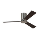 Visual Comfort Fan - 3RZHR44BS - 44" Ceiling Fan - Rozzen - Brushed Steel