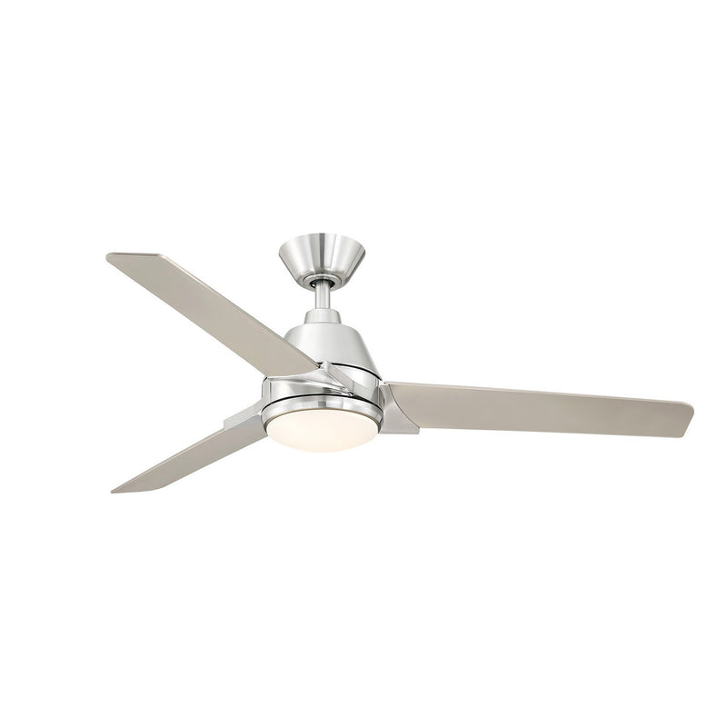 Fanimation - FP8406BN - 52''Ceiling Fan - Pyramid - Brushed Nickel