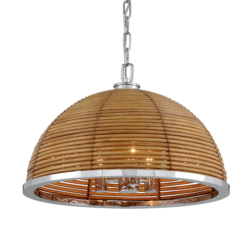 Corbett Lighting - 277-43-SS - Three Light Chandelier - Carayes - Stainless Steel