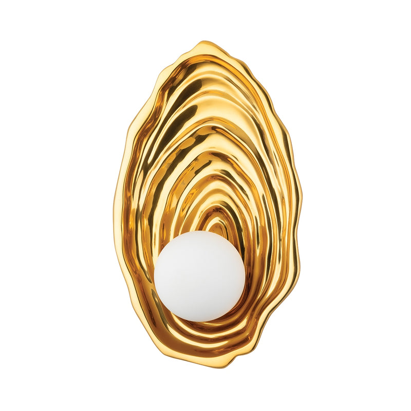 Corbett Lighting - 410-01-VPB - LED Wall Sconce - Elie - Vintage Polished Brass