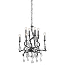 Corbett Lighting - 414-23-BSL - Eight Light Chandelier - Aveline - Black Silver Leaf