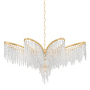 Corbett Lighting - 415-48-GL - Nine Light Chandelier - Pandora - Gold Leaf