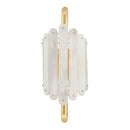 Corbett Lighting - 417-04-VPB - Four Light Wall Sconce - Selene - Vintage Polished Brass