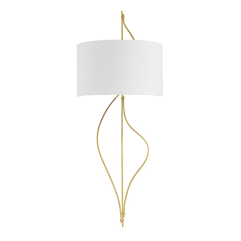 Corbett Lighting - 421-02-VB - Two Light Wall Sconce - Akina - Vintage Brass