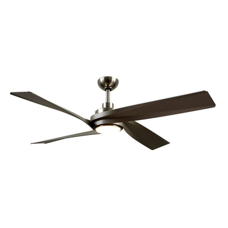 56" Ceiling Fan<br /><span style="color:#4AB0CE;">Entrega: 4-10 dias en USA</span><br /><span style="color:#4AB0CE;font-size:60%;">PREGUNTE POR ENTREGA EN PANAMA</span><br />Collection: Horizon<br />Finish: Brushed Nickel