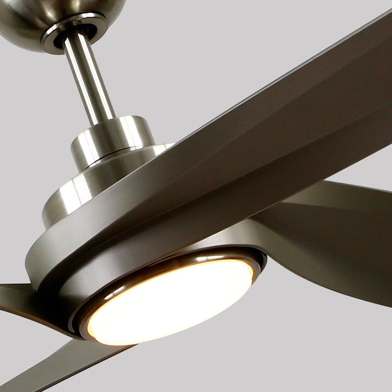 56" Ceiling Fan<br /><span style="color:#4AB0CE;">Entrega: 4-10 dias en USA</span><br /><span style="color:#4AB0CE;font-size:60%;">PREGUNTE POR ENTREGA EN PANAMA</span><br />Collection: Horizon<br />Finish: Brushed Nickel