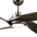 56" Ceiling Fan<br /><span style="color:#4AB0CE;">Entrega: 4-10 dias en USA</span><br /><span style="color:#4AB0CE;font-size:60%;">PREGUNTE POR ENTREGA EN PANAMA</span><br />Collection: Horizon<br />Finish: Brushed Nickel