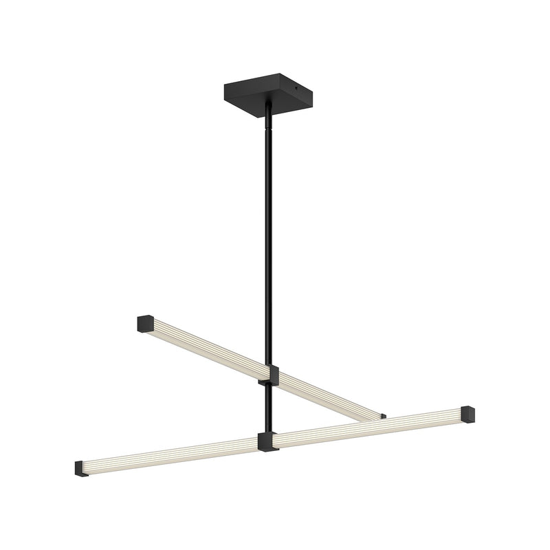 LED Chandelier<br /><span style="color:#4AB0CE;">Entrega: 4-10 dias en USA</span><br /><span style="color:#4AB0CE;font-size:60%;">PREGUNTE POR ENTREGA EN PANAMA</span><br />Collection: Blade<br />Finish: Black