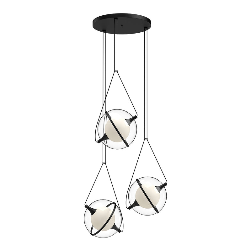 LED Chandelier<br /><span style="color:#4AB0CE;">Entrega: 4-10 dias en USA</span><br /><span style="color:#4AB0CE;font-size:60%;">PREGUNTE POR ENTREGA EN PANAMA</span><br />Collection: Aries<br />Finish: Black