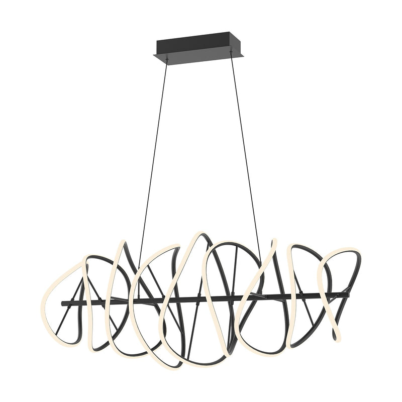 LED Chandelier<br /><span style="color:#4AB0CE;">Entrega: 4-10 dias en USA</span><br /><span style="color:#4AB0CE;font-size:60%;">PREGUNTE POR ENTREGA EN PANAMA</span><br />Collection: Collide<br />Finish: Black
