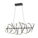LED Chandelier<br /><span style="color:#4AB0CE;">Entrega: 4-10 dias en USA</span><br /><span style="color:#4AB0CE;font-size:60%;">PREGUNTE POR ENTREGA EN PANAMA</span><br />Collection: Collide<br />Finish: Black