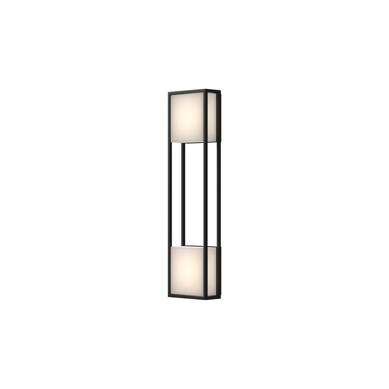 LED Exterior Wall Mount<br /><span style="color:#4AB0CE;">Entrega: 4-10 dias en USA</span><br /><span style="color:#4AB0CE;font-size:60%;">PREGUNTE POR ENTREGA EN PANAMA</span><br />Collection: Vail<br />Finish: Black