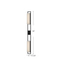 LED Exterior Wall Mount<br /><span style="color:#4AB0CE;">Entrega: 4-10 dias en USA</span><br /><span style="color:#4AB0CE;font-size:60%;">PREGUNTE POR ENTREGA EN PANAMA</span><br />Collection: Aspen<br />Finish: Black