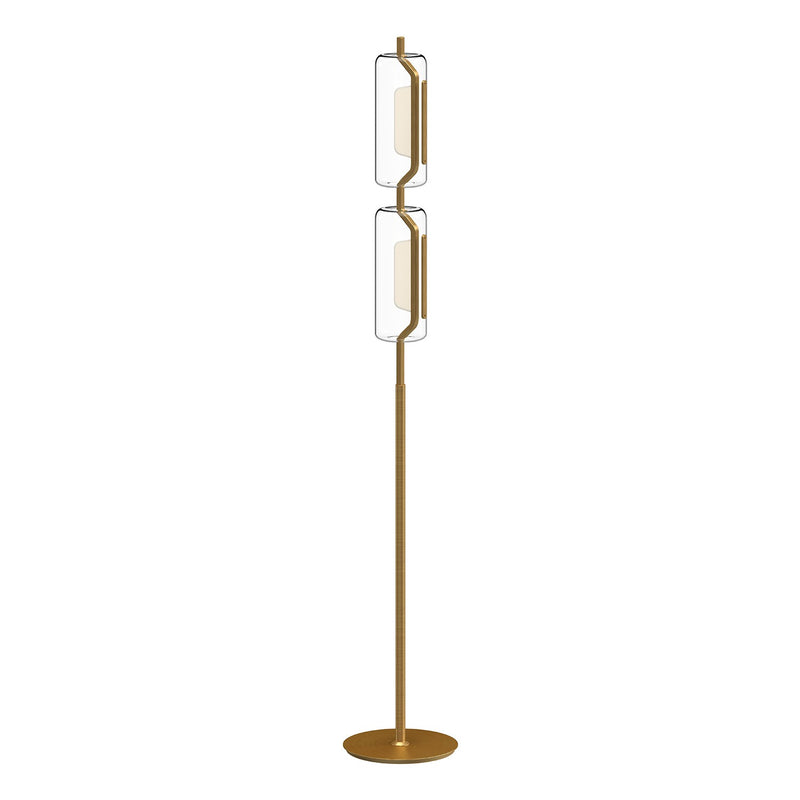 Kuzco Lighting - FL28563-BG - LED Floor Lamp - Hilo - Brushed Gold