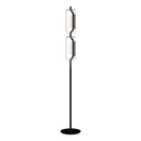 LED Floor Lamp<br /><span style="color:#4AB0CE;">Entrega: 4-10 dias en USA</span><br /><span style="color:#4AB0CE;font-size:60%;">PREGUNTE POR ENTREGA EN PANAMA</span><br />Collection: Hilo<br />Finish: Black
