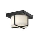 LED Flush Mount<br /><span style="color:#4AB0CE;">Entrega: 4-10 dias en USA</span><br /><span style="color:#4AB0CE;font-size:60%;">PREGUNTE POR ENTREGA EN PANAMA</span><br />Collection: Regalo<br />Finish: Black/Opal Glass